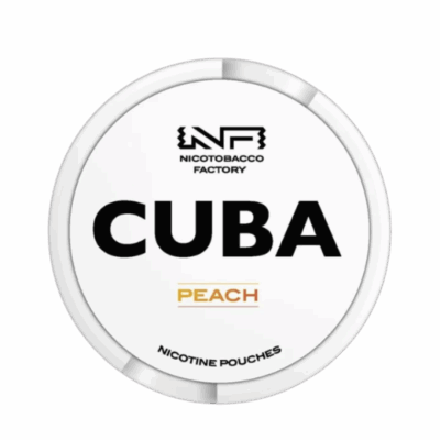 CUBA White Peach 10.4mg/pouch