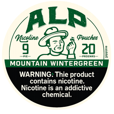 ALP Mountain Wintergreen 9mg/pouch