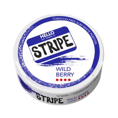 stripe- Wild Berry  20mg