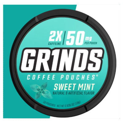 Grinds Sweet Mint 80mg/Caffeine