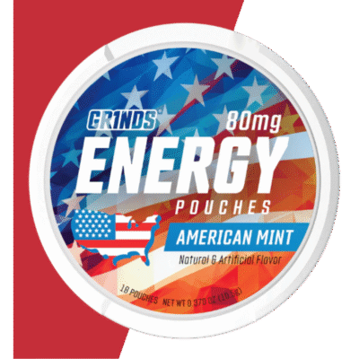 GRINDS American Mint 80mg/Caffeine