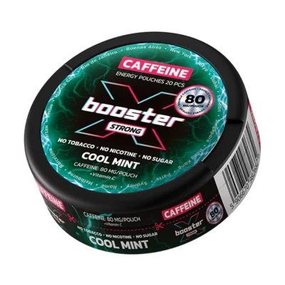 X-BOOSTER Cool Mint [80mg/caffeine - 0.65mg/g]