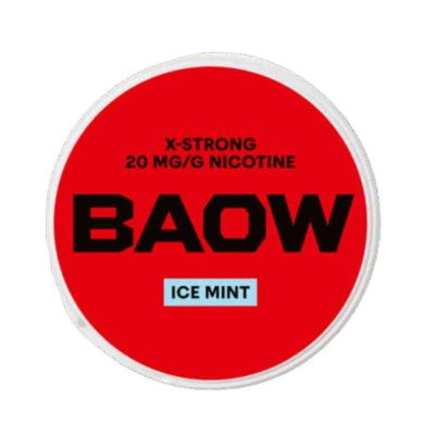 BAOW ICE MINT [12mg/pouch - 20mg/g]