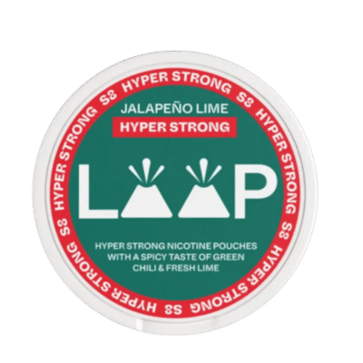 LOOP Jalapeño Lime Hyper Strong [15.6mg/pouch -22.29 mg/g]
