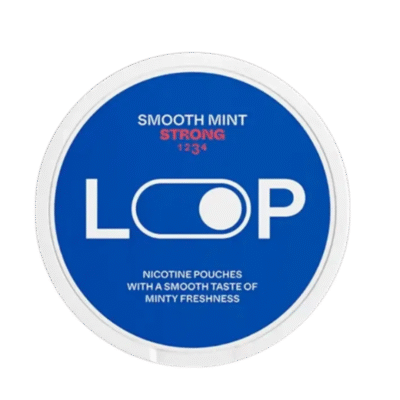 LOOP Smooth Mint Strong  [ 9.4mg/pouch - 13.43 mg/g]