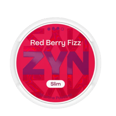 ZYN Red Berry Fizz Slim S3 [9mg/pouch - 12.8mg/g]