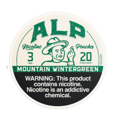 ALP Mountain Wintergreen 3mg/Pouch
