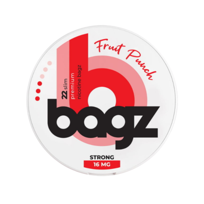 BAGZ Fruit Punch Normal 11.36mg/pouch