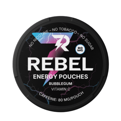 REBEL ENERGY Bubble Gum 80mg/caffeine