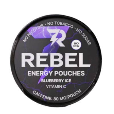 REBEL ENERGY blueberry Ice 80mg/caffeine