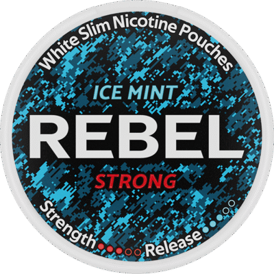 Rebel Ice Mint Strong [9.6mg/pouch - 16mg/g]