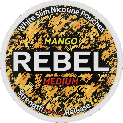 Rebel Mango Medium [7.2mg/pouch - 12mg/g]