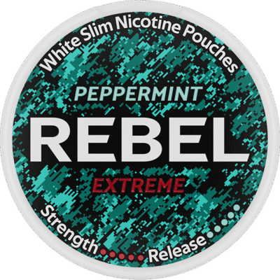 Rebel Peppermint Extreme  [18mg/pouch - 30mg/g]
