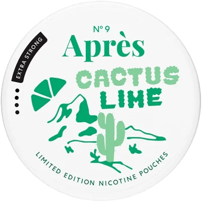 APRÈS Cactus Lime Extra Strong 8.25mg/pouch