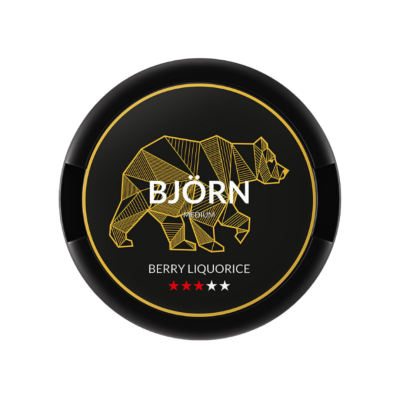 BJÖRN Berry Liquorice 9.1 mg Medium