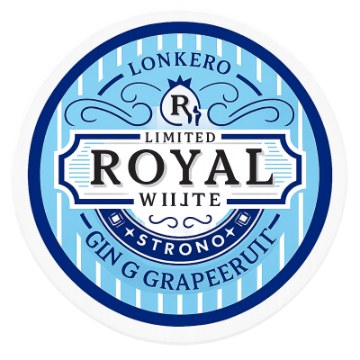 Royal White Gin & Grapefruit 8.3mg/pouch