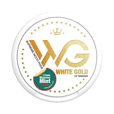 White Gold Strong Massive Mint 12.5mg/pouch