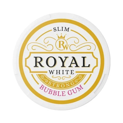 Royal White Bubble Gum Strong 8.3mg/pouch